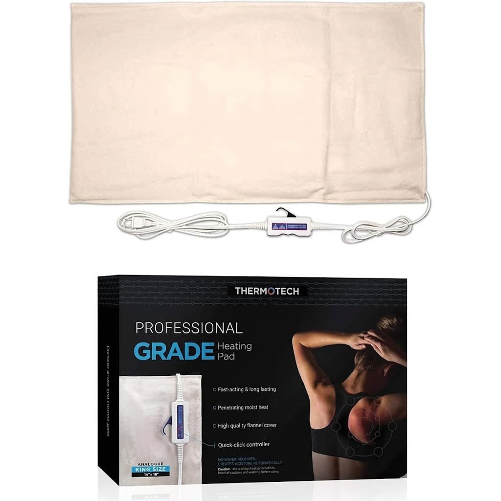 PMT Thermotech Automatic Analogue Medical Grade Heating Pad, 14 x 26 Inch - Image 1