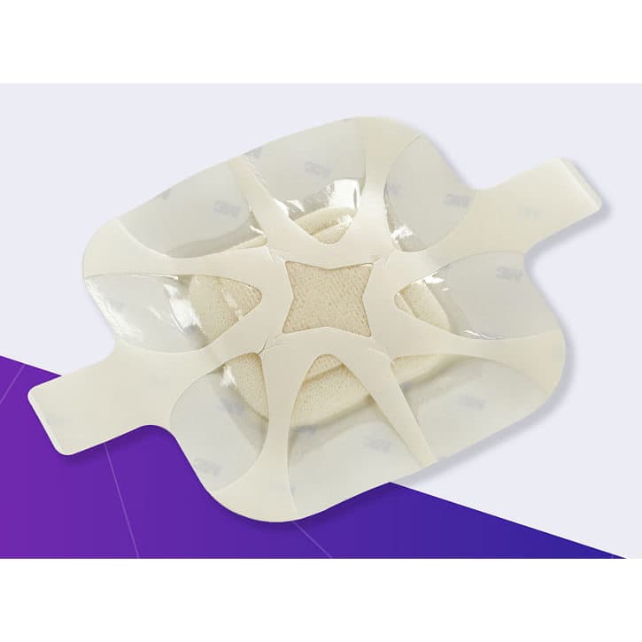 3M Tegaderm High Performance Adhesive Foam Dressing, 3-1/2" x 3-1/2" - Each - Image 1