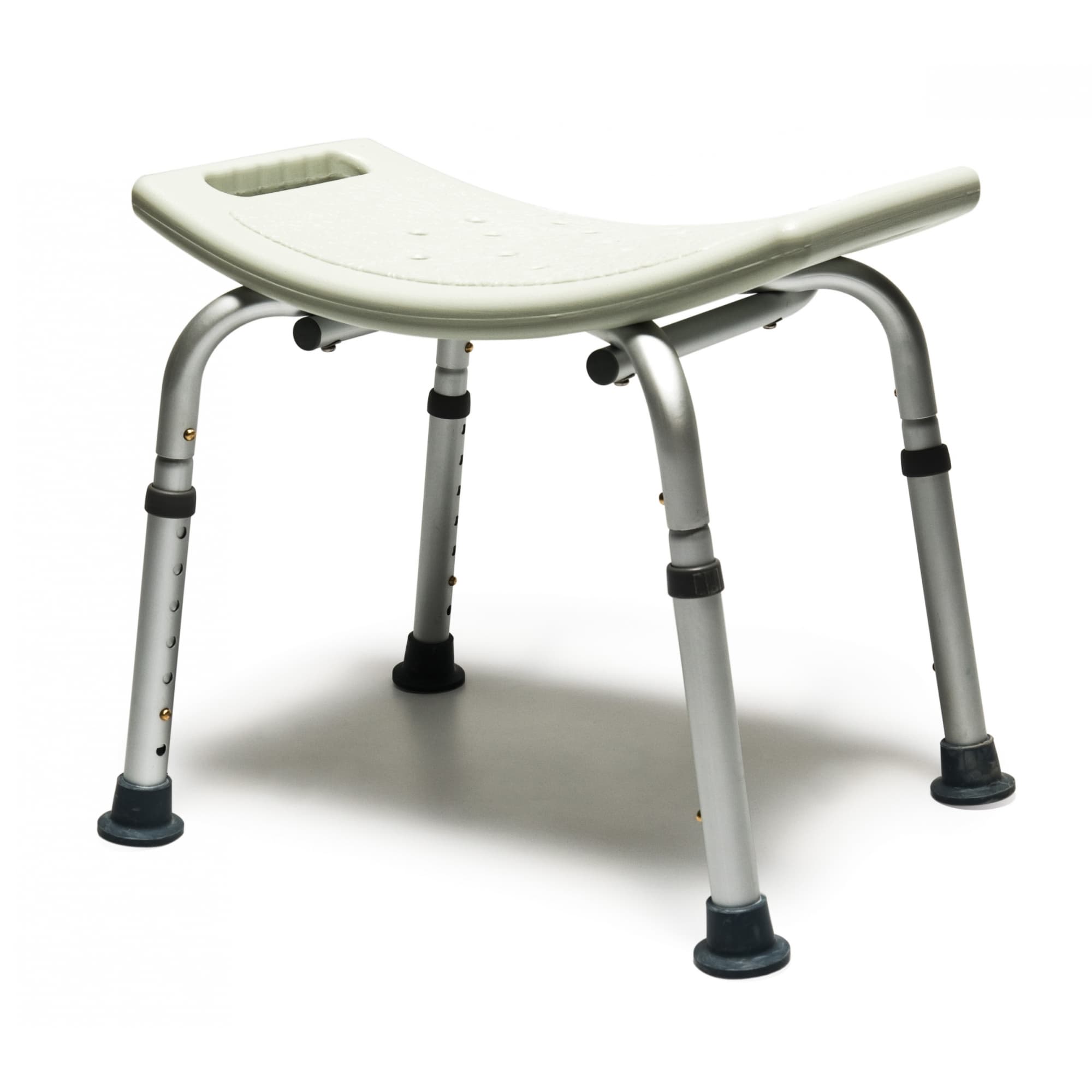Lumex Platinum Collection Bath Seat Without Backrest, Standard Grey - Case of 4 - Image 1