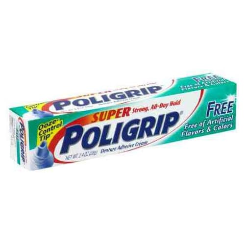Super Poligrip Denture Adhesive Cream, 2.4 oz - 1 Each