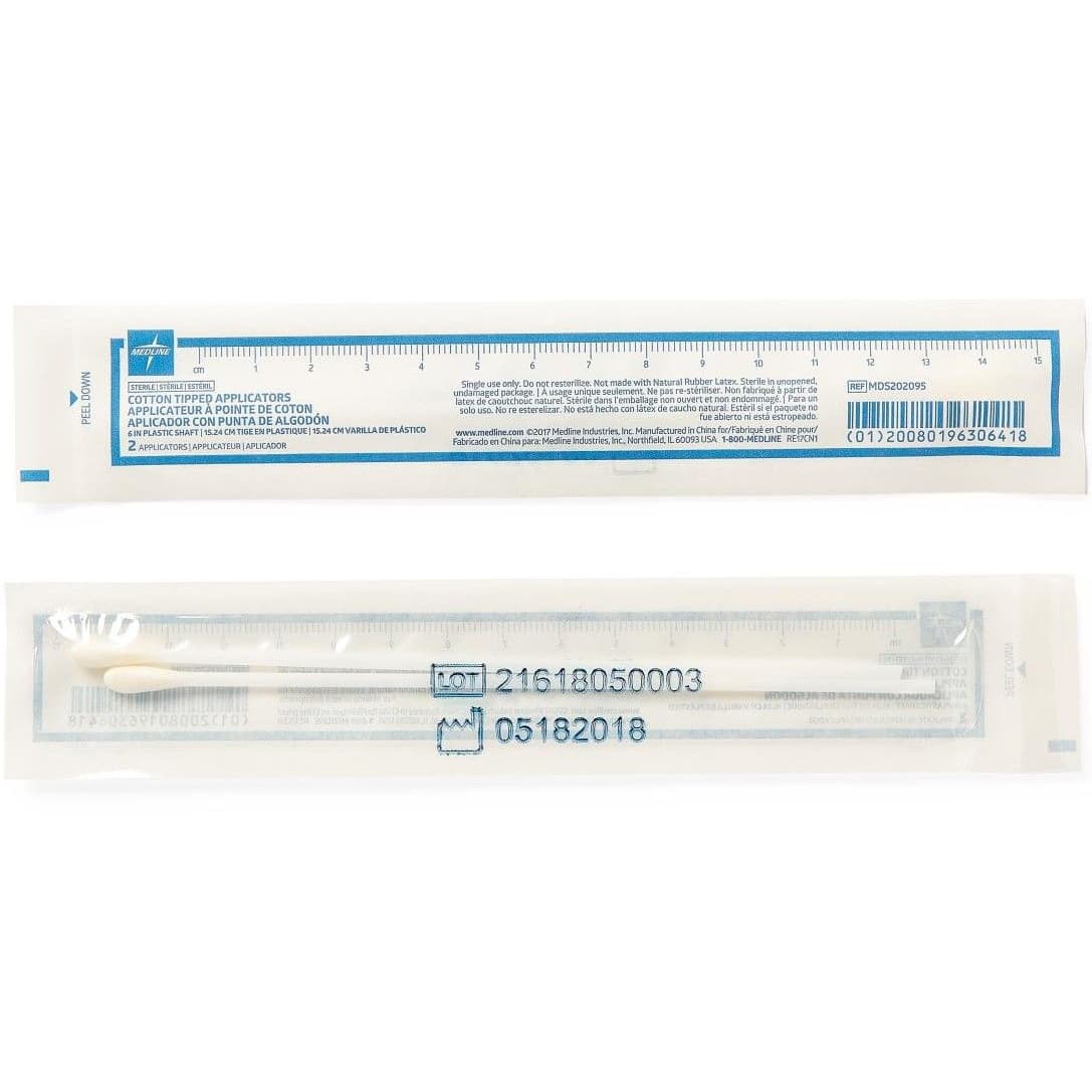 Medline Sterile Cotton-Tipped Applicator - Image 4
