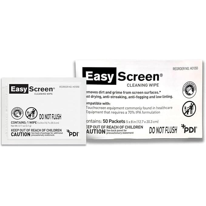 EasyScreen Screen Cleaning Wipe, 5 x 8 Inch - Image 2
