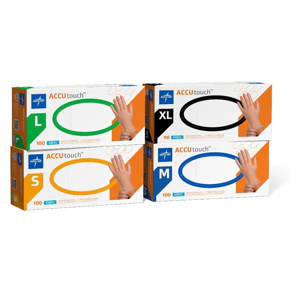 Accutouch Synthetic Exam Gloves - Image 1