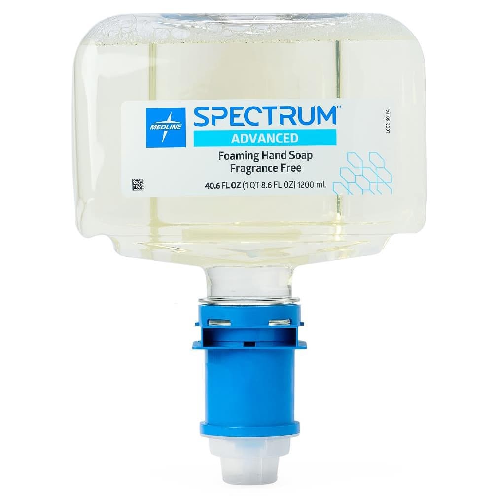 Medline Spectrum Advanced Foaming Hand Soap Refill for PRODISP, 1200 ml - Image 2