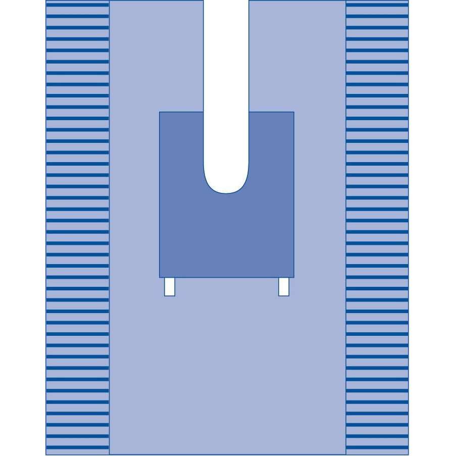 Medline Orthopedic Split Surgical Drape - Case of 10 - Image 1
