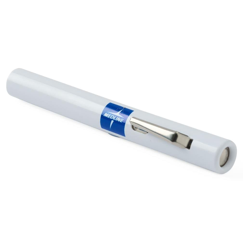 Medline Disposable Diagnostic Penlight, White - Case of 360 - Image 1