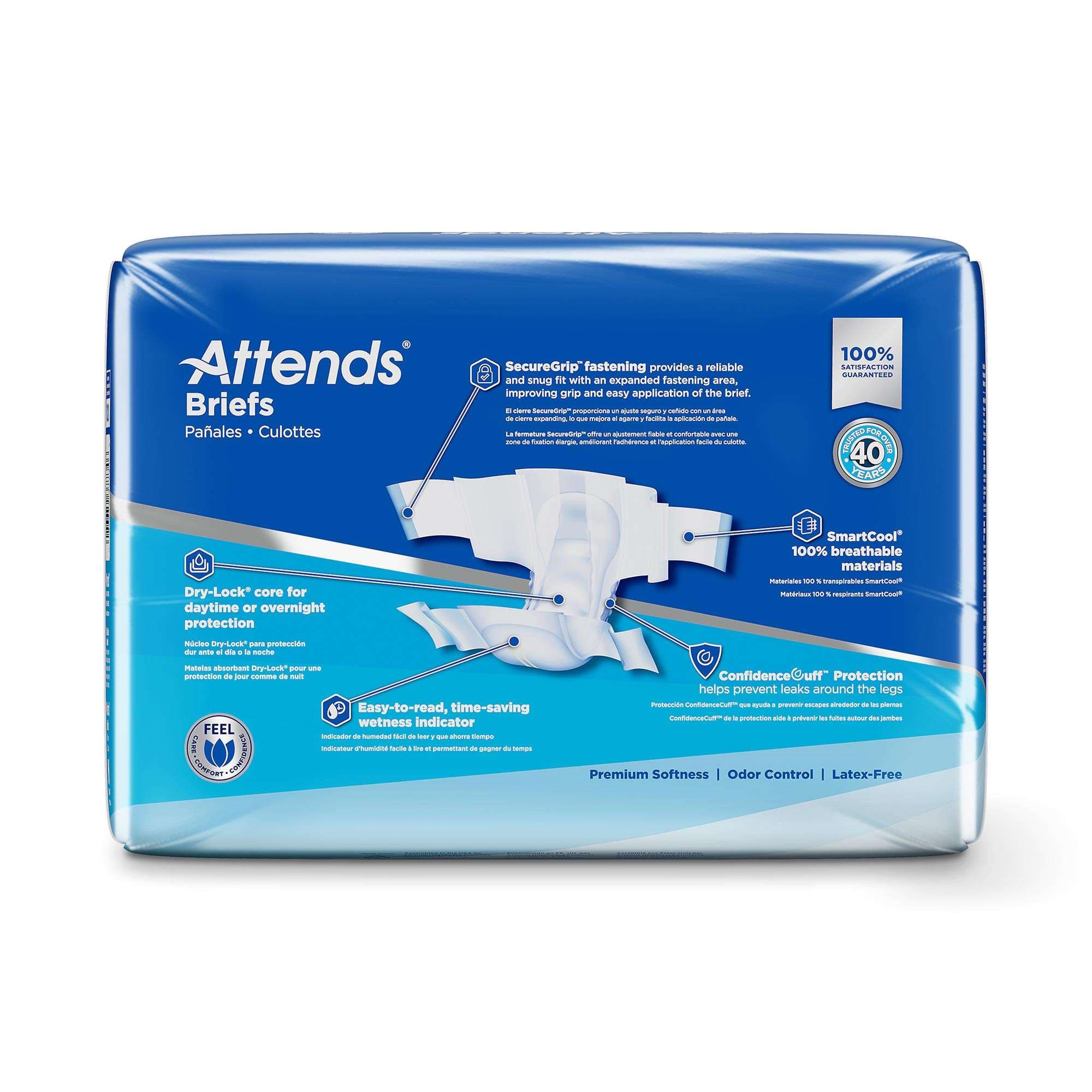 Attends Ultimate Absorbency Briefs - Image 5