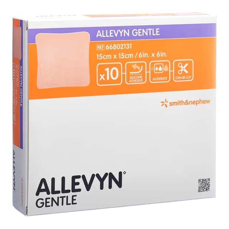 Allevyn Gentle Adhesive Hydrocellular Foam Dressing without Border - Image 3