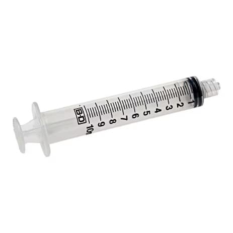 BD General Purpose Syringe, Luer Lock Tip, 10 mL - Box of 200 - Image 1