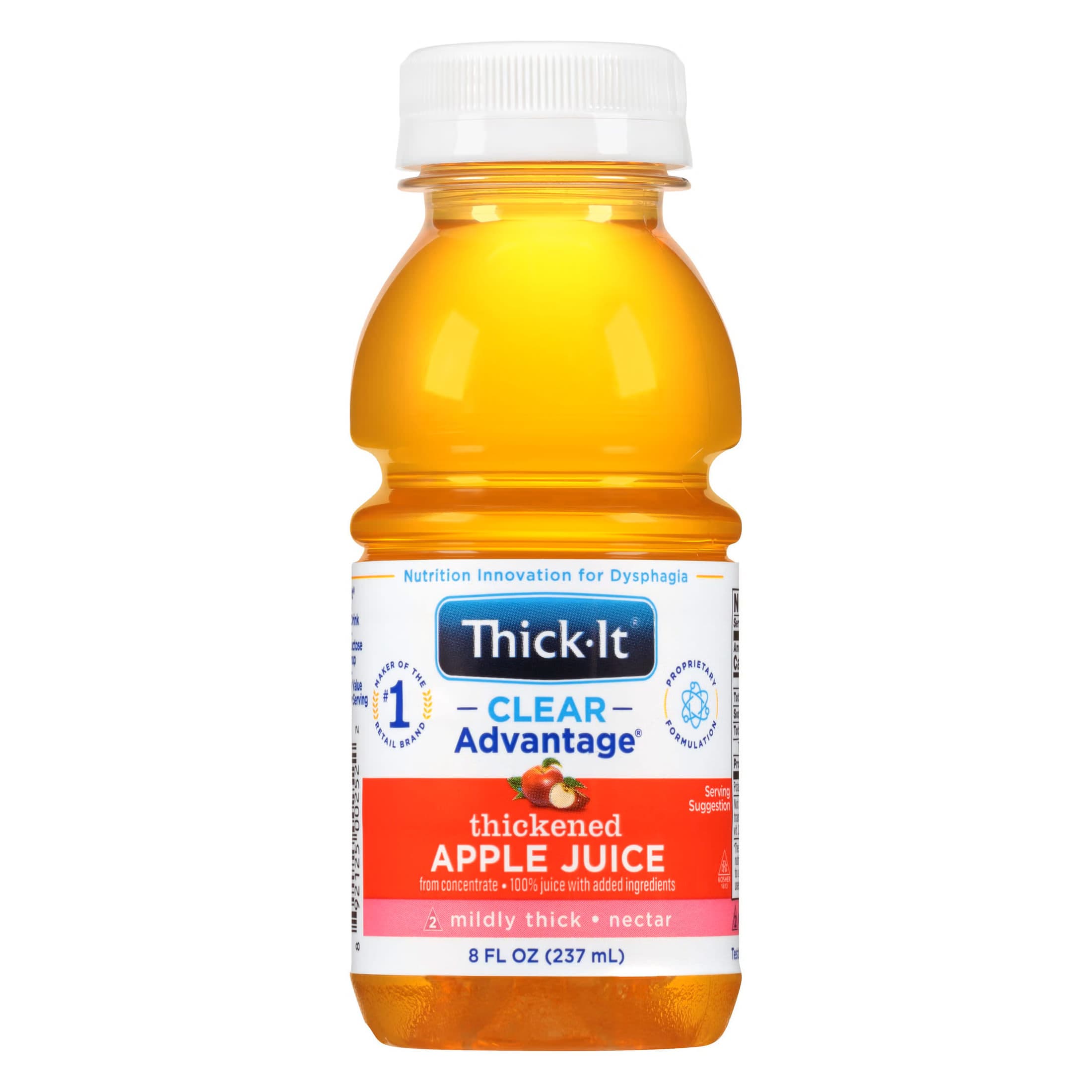 Thick-It Clear Advantage Nectar Thickened Beverage, Apple, 8 oz - Each - Image 1