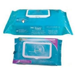 Hygea Premium Aloe and Vitamin E Personal Wipes - Case of 360 - Image 1