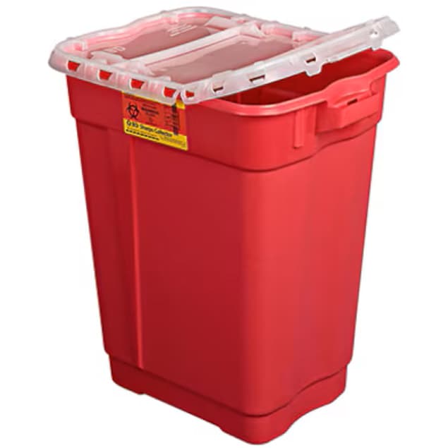 BD Large and Extra Large Sharps Container, Hinge Top - Image 3