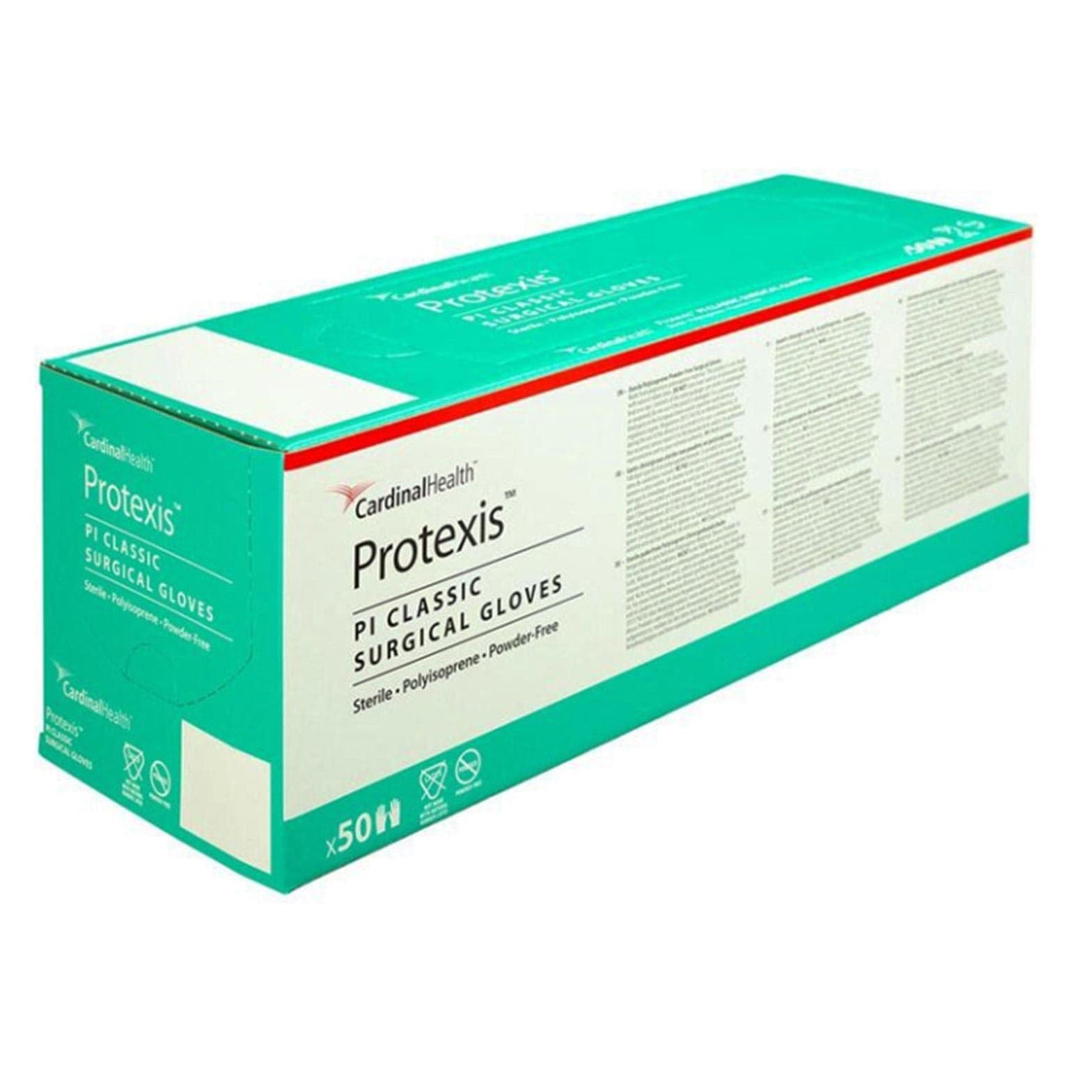 Protexis PI Classic Surgical Glove, Powder-Free, Ivory, Size 7.5, Pair - Case of 200 - Image 1
