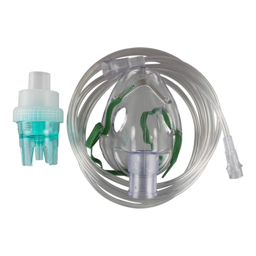 Updraft II Opti-Neb Nebulizer with Pediatric Elongated Aerosol Mask, 7ft. Star Lumen Tubing