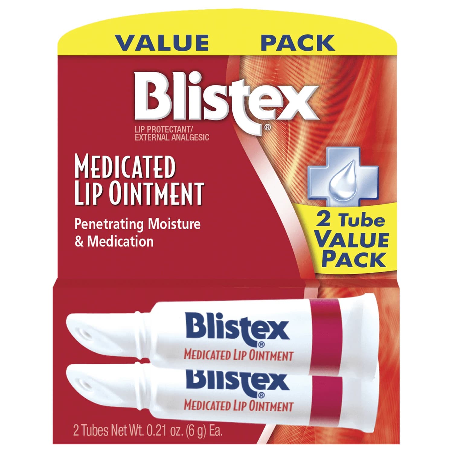 Blistex Medicated Lip Ointment, Value Pack, 0.21 oz - Image 1