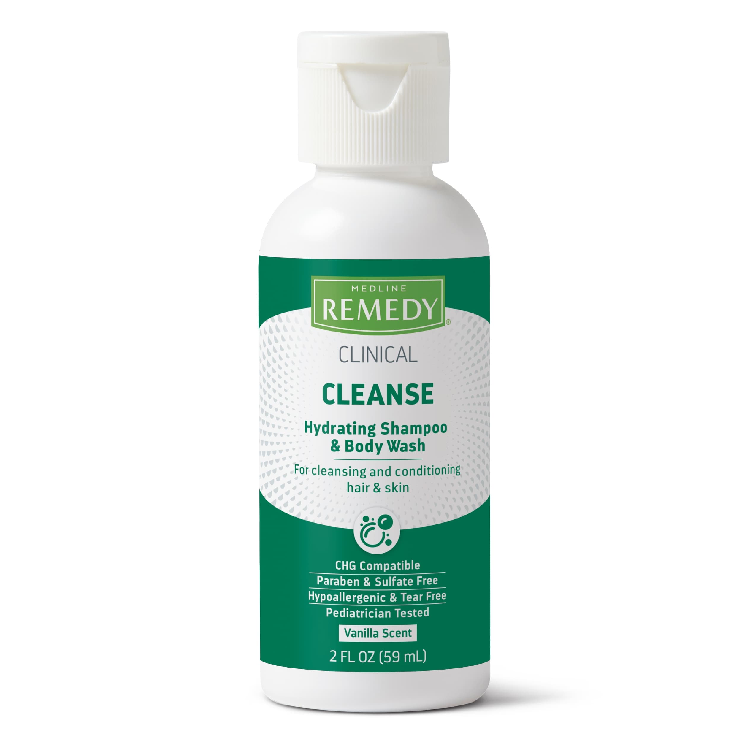 Remedy Clinical Cleanse Hydrating Shampoo and Body Wash, 2 oz - Image 1