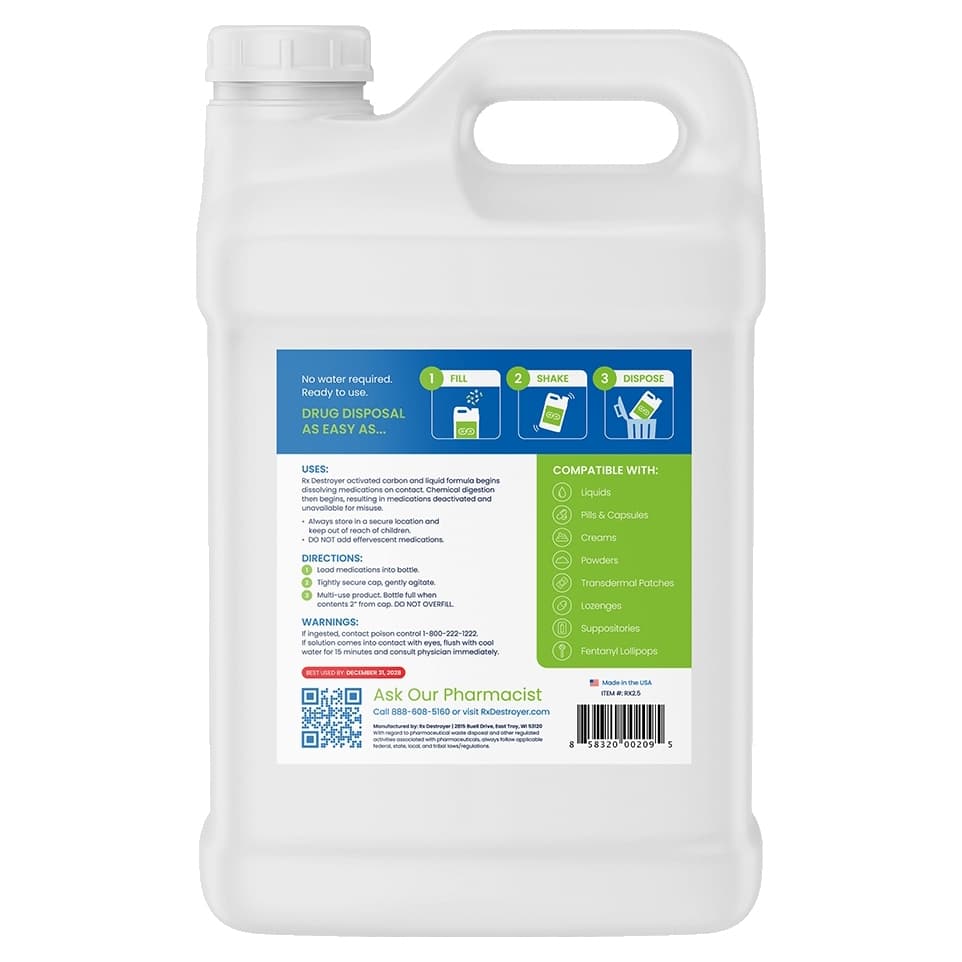Rx Destroyer All-Purpose Drug Disposal System - Case of 2 - Image 2