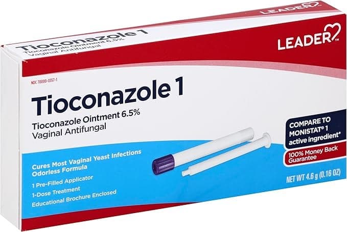 Leader Tioconazole 1-Day Vaginal Antifungal Applicator - Each