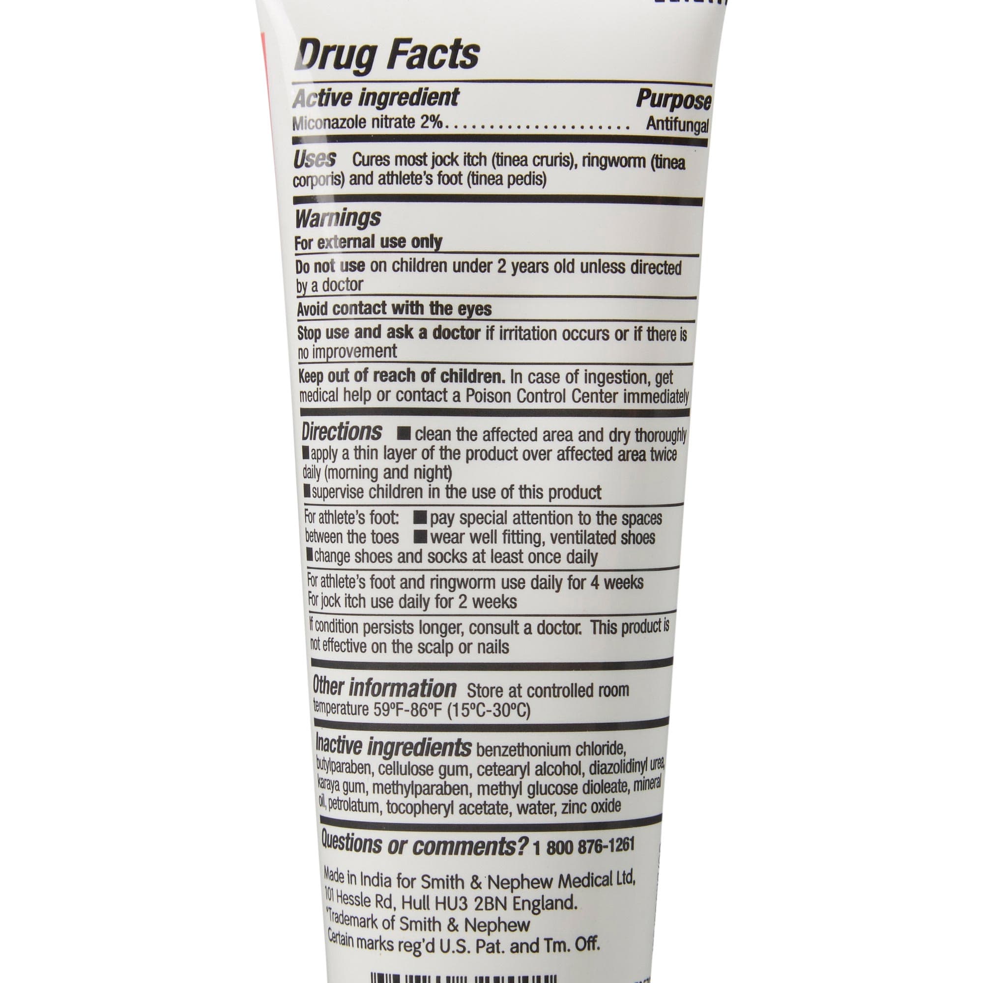 Smith & Nephew Secura Antifungal Extra-Thick Cream, 3-1/4 oz - Image 2