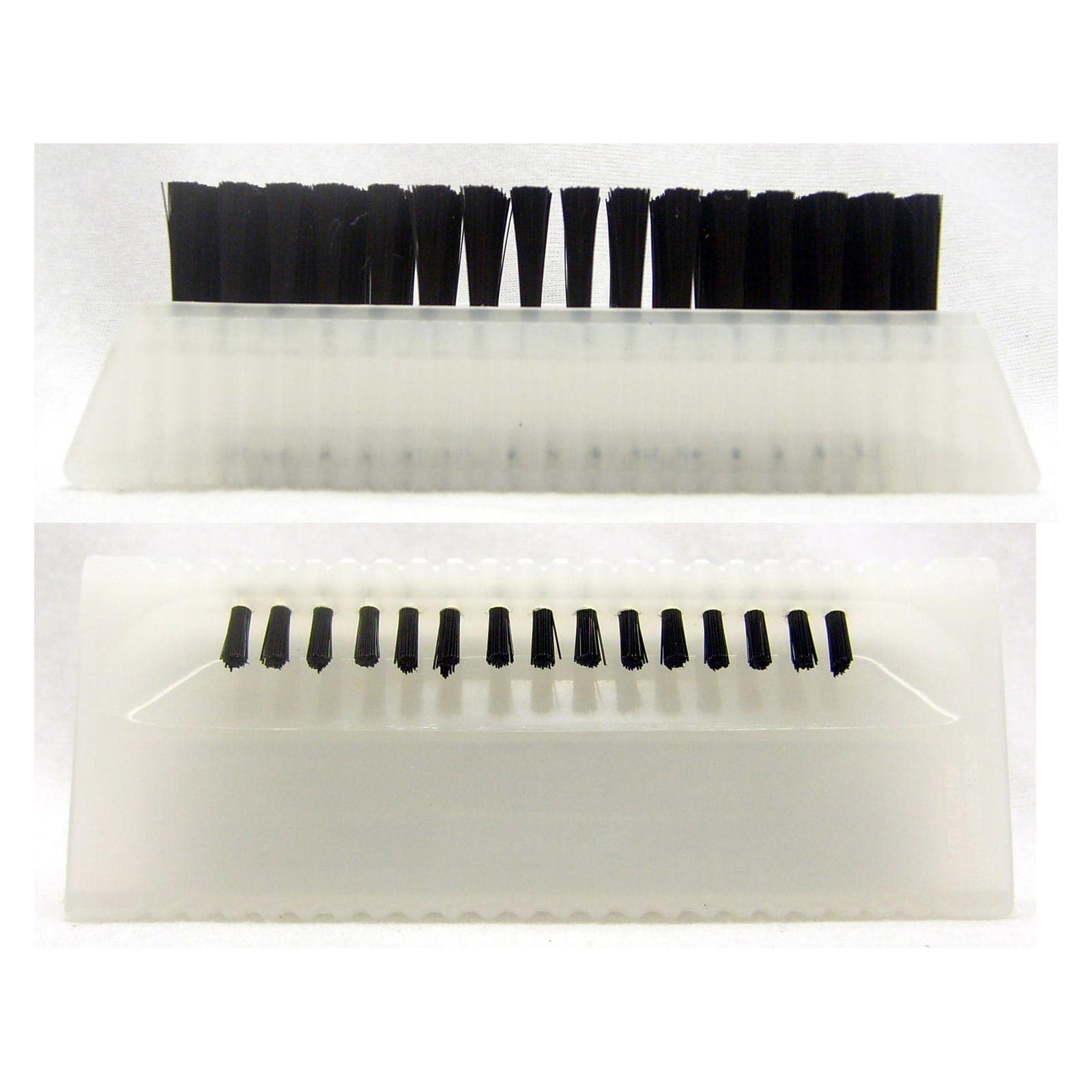 Hand Scrub Brush with Nylon Bristles White - Dozen of 12