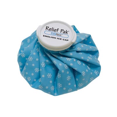 Relief Pak English ice cap reusable ice bag, 9 Inch Diameter - Case of 12 - Image 1