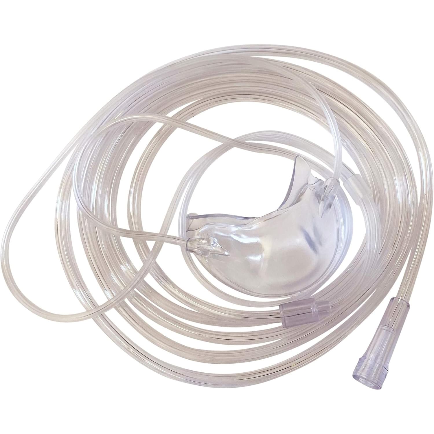 Westmed BiFlo Comfort Soft Plus Oxygen Nasal Mask with 7' Kink Resistant Tubing - Image 1