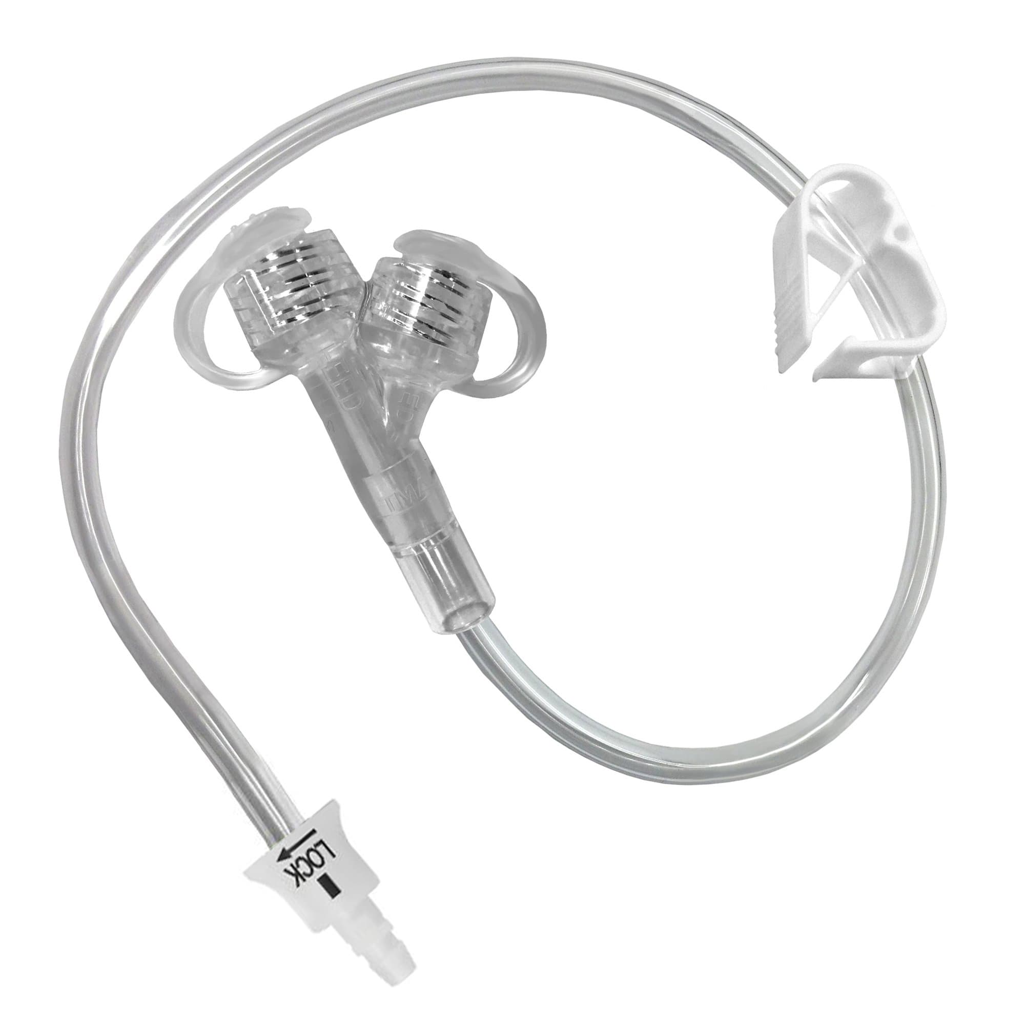 AMT G-JET Dual ENFit Y-Port Extension Set, 2" Straight Connector - Case of 10 - Image 1