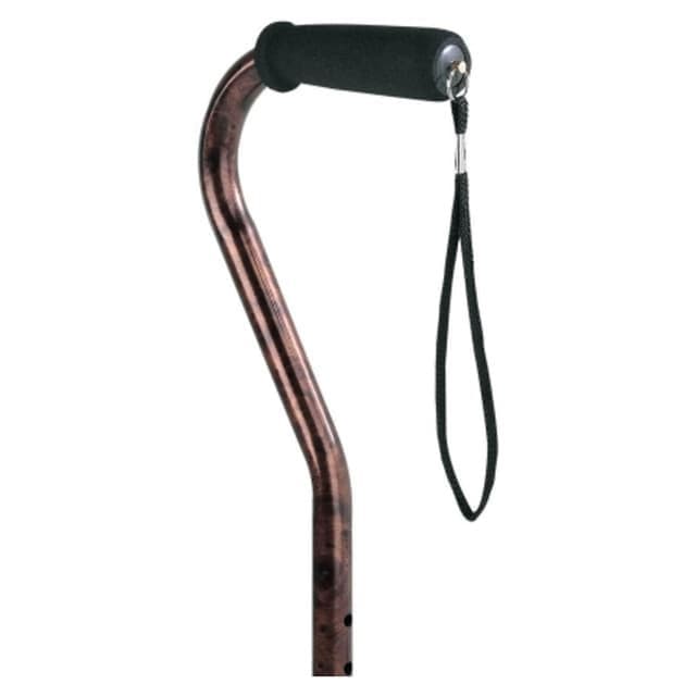 Carex Aluminum Offset Cane with Padded Handle - Image 2