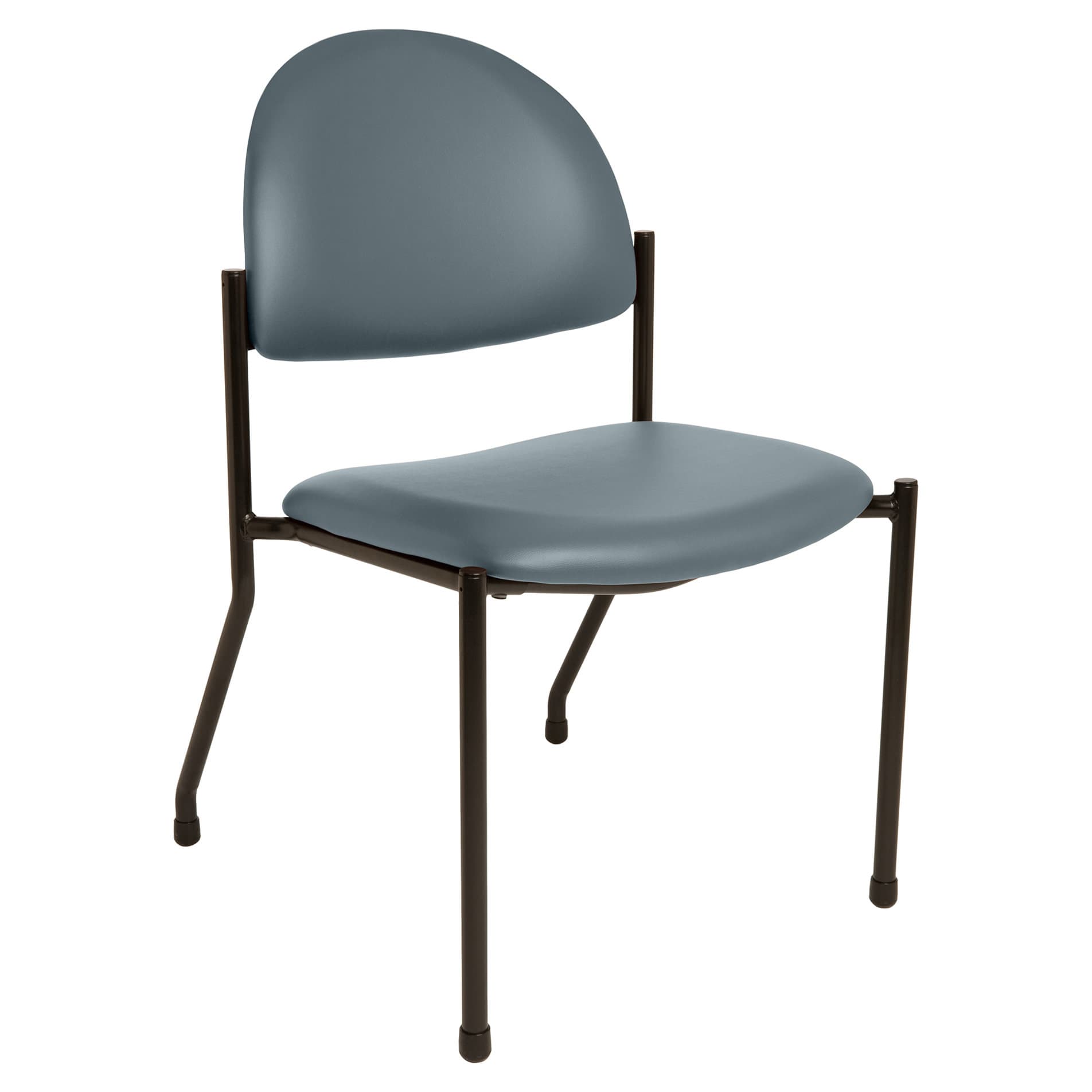 McKesson Side Chair with Fixed Back and without Armrests, Blue Fog - Image 1