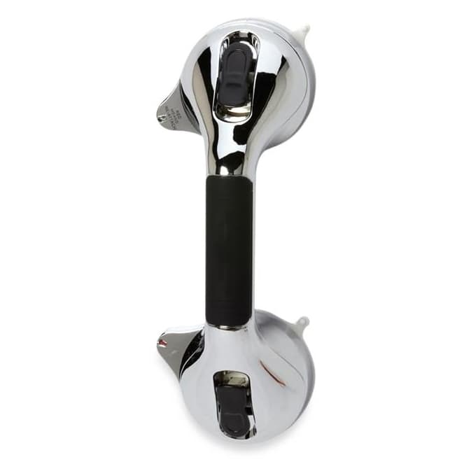 HealthSmart Suction Cup Grab Bars, Antimicrobial