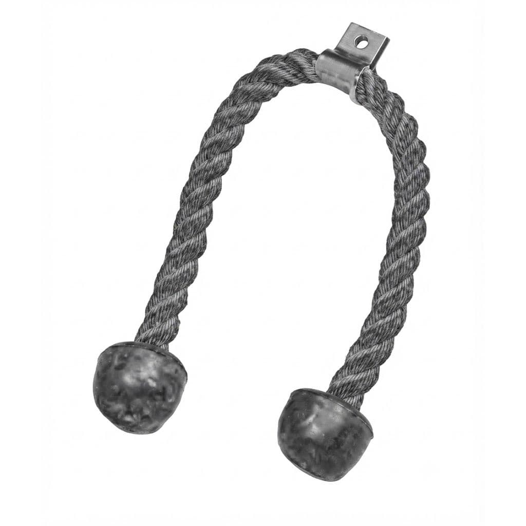 CanDo Chest Weight Pulley System Accessories, Triceps rope with rubber ends - Image 1