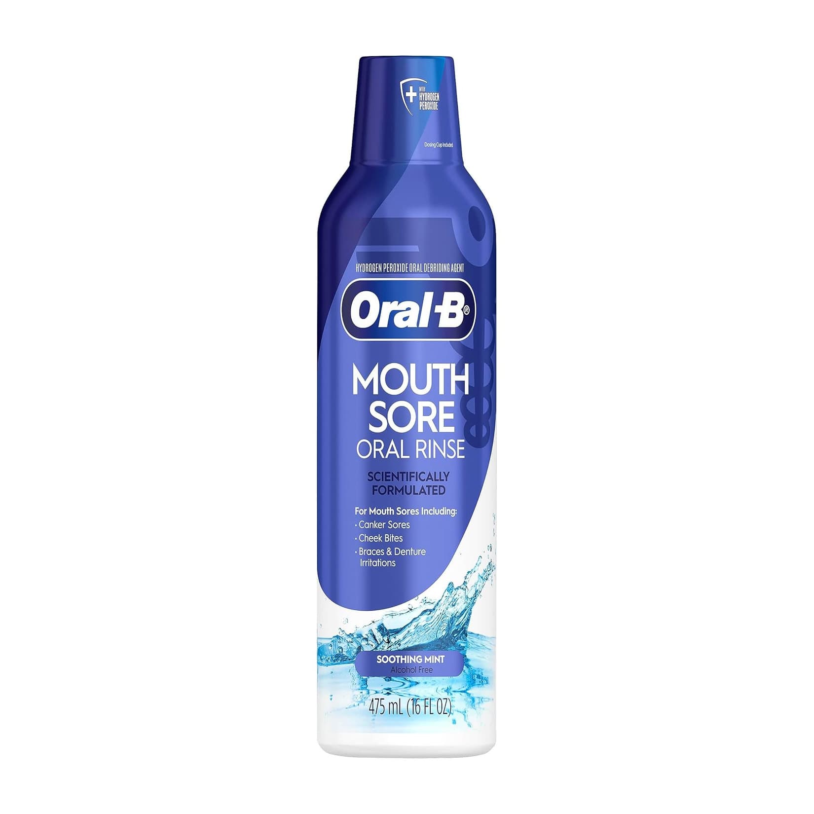 Oral-B Special Care Mouth Sore Oral Rinse, 475 mL - Case of 4 - Image 1
