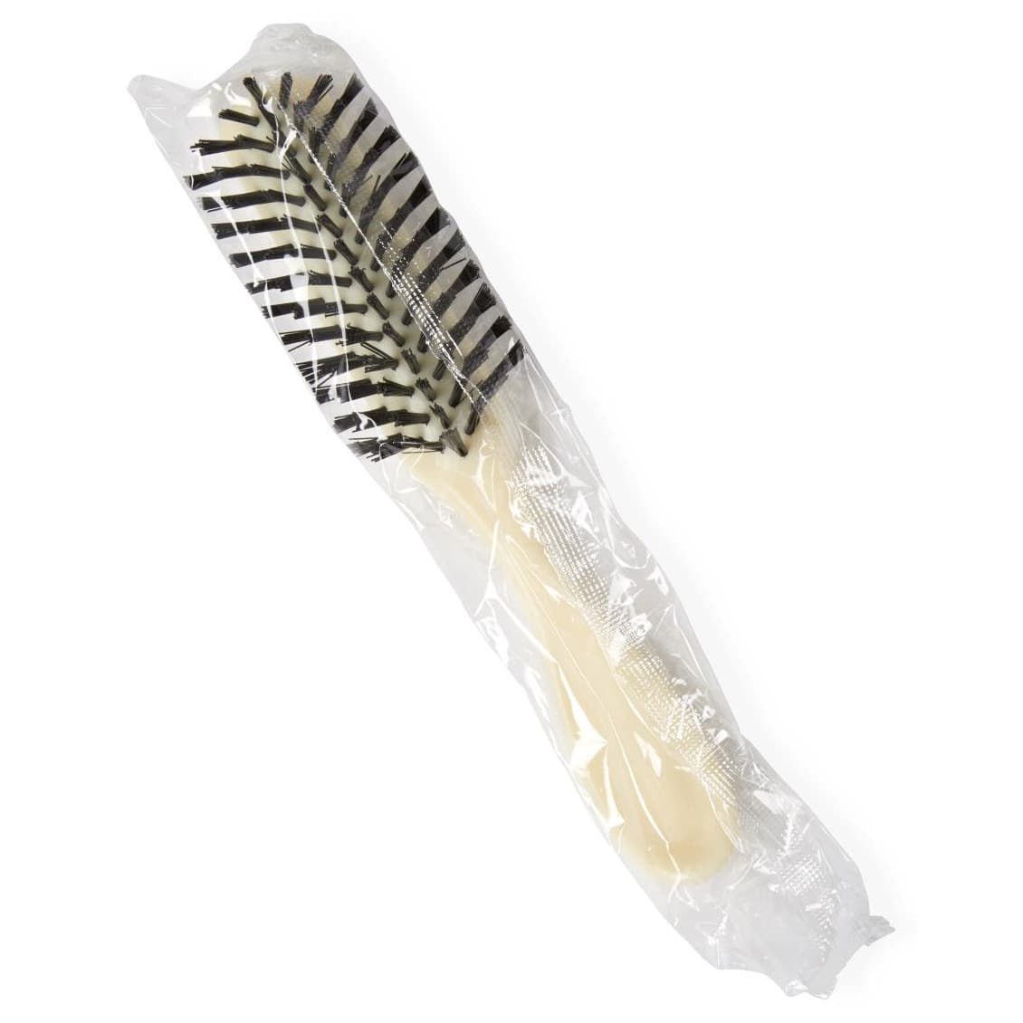 Medline Plastic Hairbrush, 7.5 Inch, Ivory - Image 3