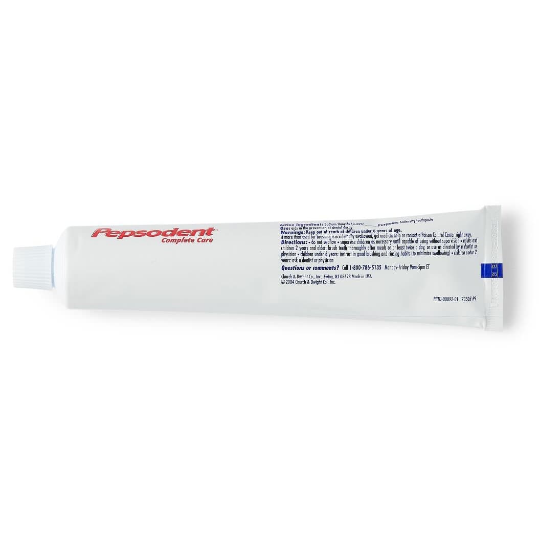 Pepsodent Toothpaste, Original Flavor, 5.5 oz - Image 2