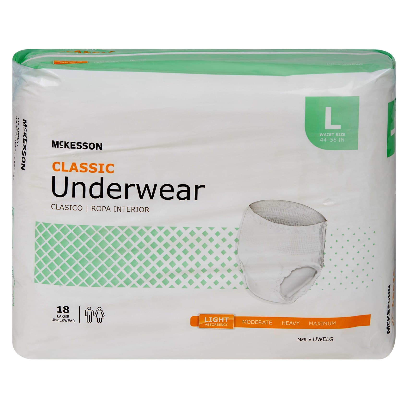 McKesson Classic Incontinence Underwear - Image 3
