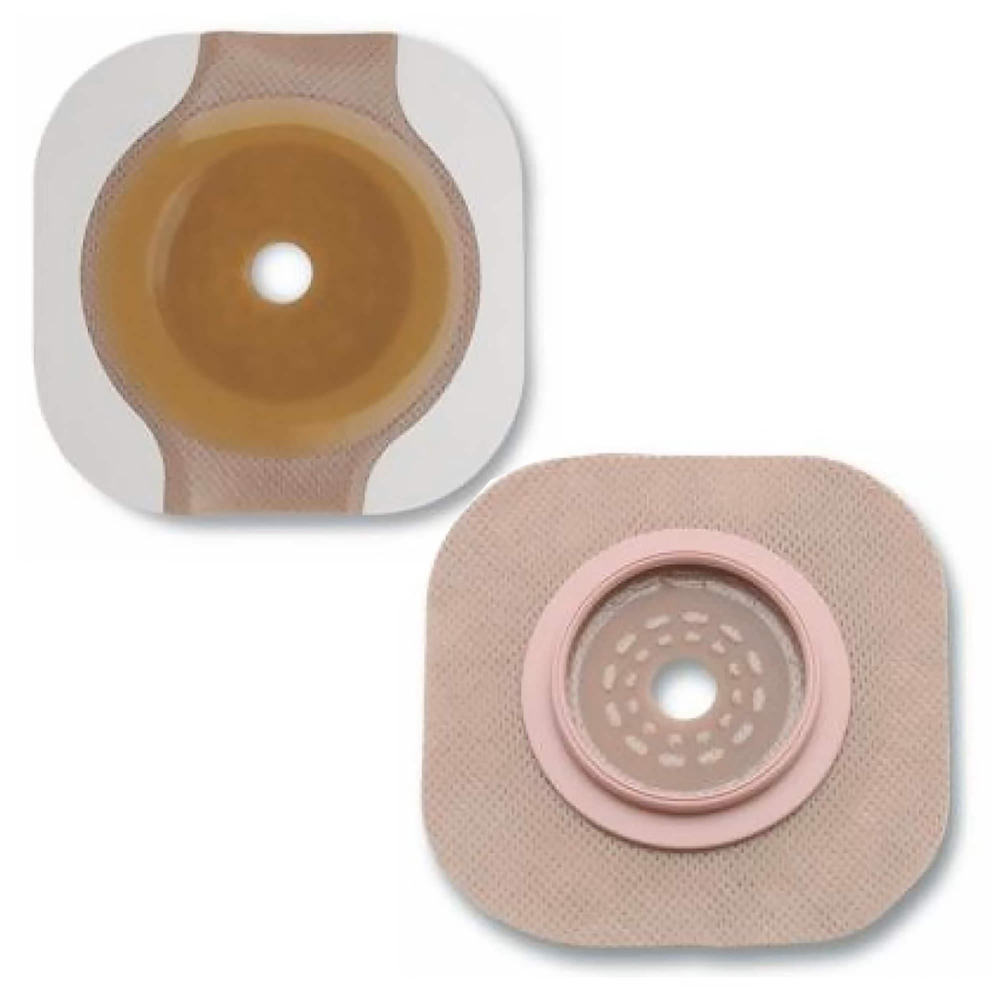 New Image Flat Flextend Skin Barrier, Upto 1-3/4 Inch Stoma, 2-1/4 Inch Flange - Box of 5 - Image 1