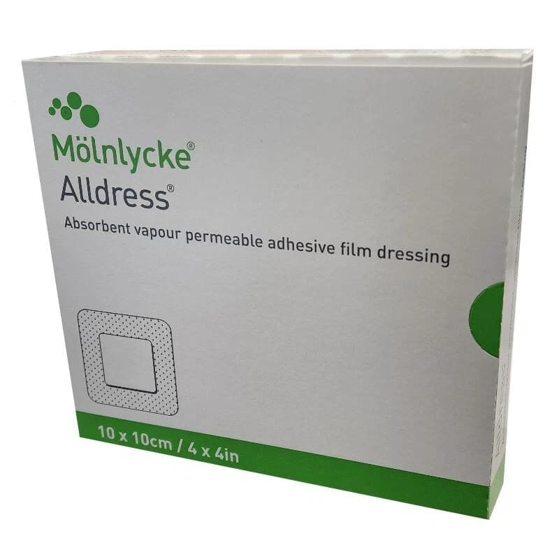 Alldress Self-Absorbent Composite Dressing, 4 x 4 Inch - Case of 70 - Image 1