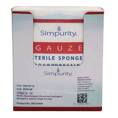 Simpurity Gauze Sterile Sponge Dressing - Image 3