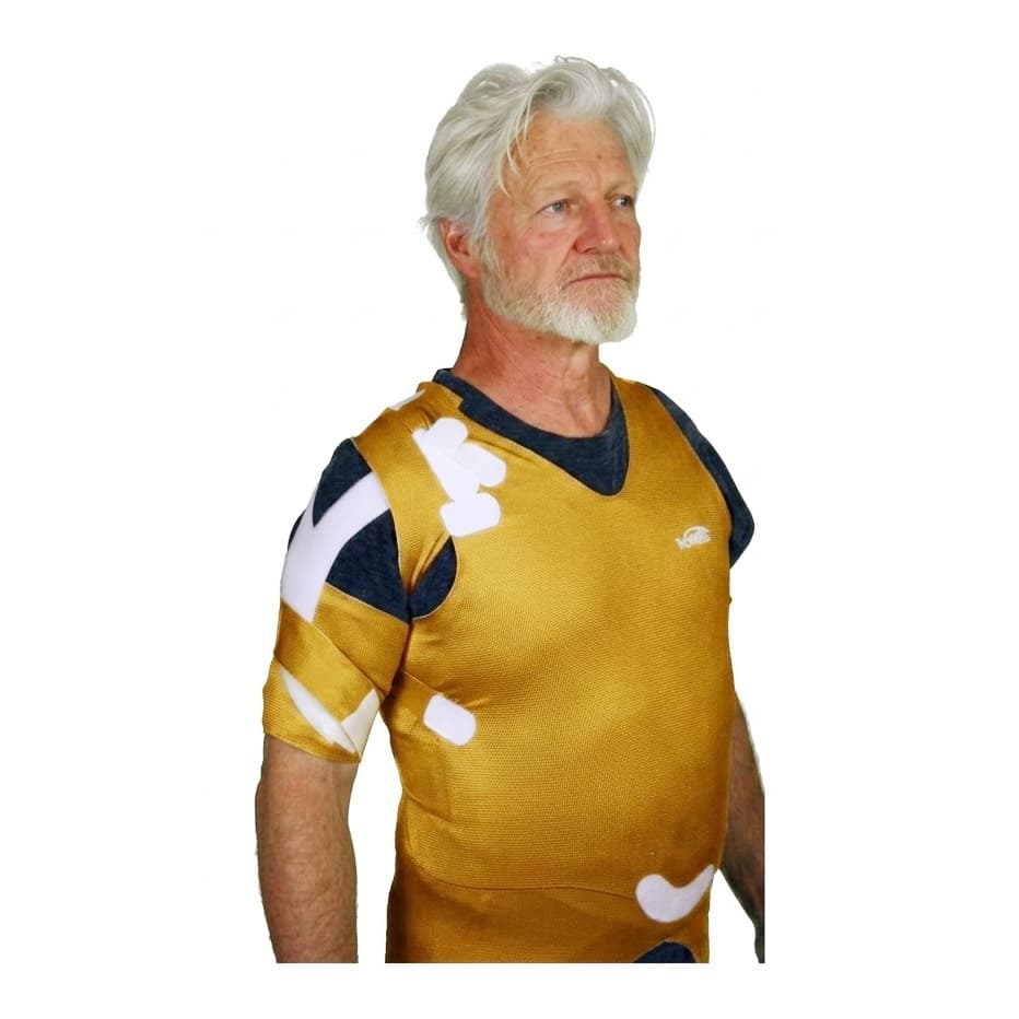 TheraTogs Ultra Full Body System, Adult Male Large, Gold - Image 1
