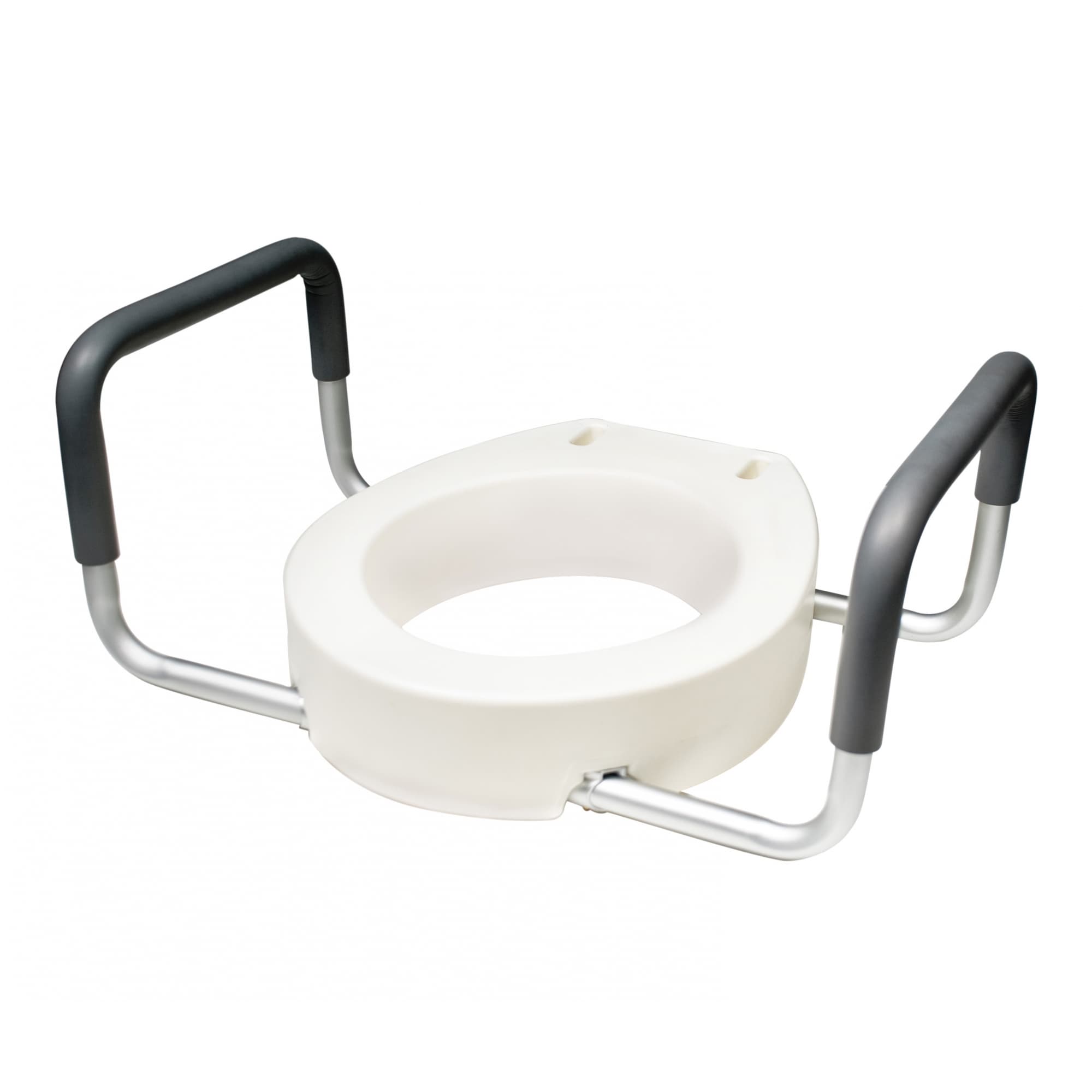 Lumex Deluxe Toilet Seat Risers, Round - Case of 2 - Image 1