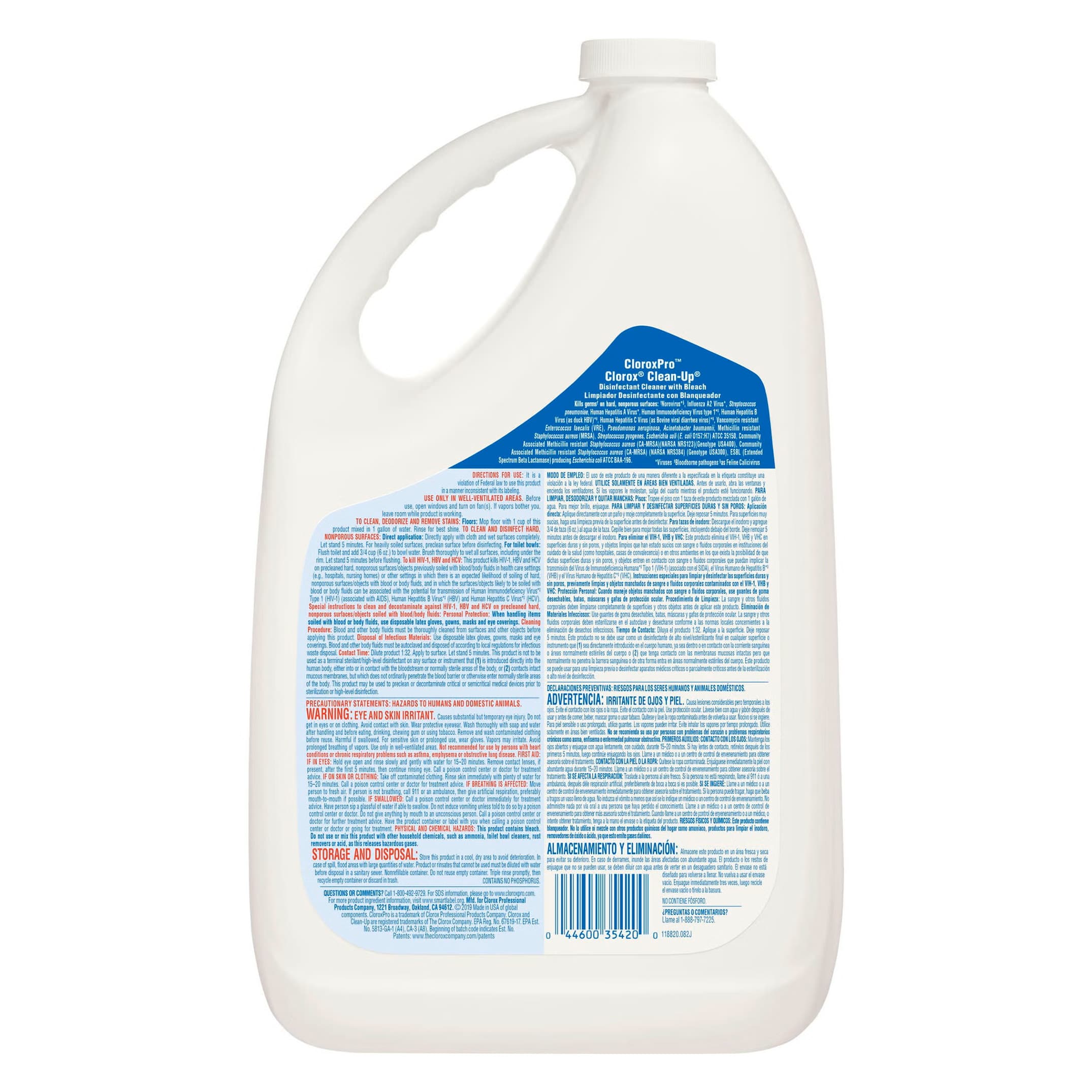 CloroxPro Clorox Clean-Up with Bleach Surface Disinfectant Cleaner - Image 2
