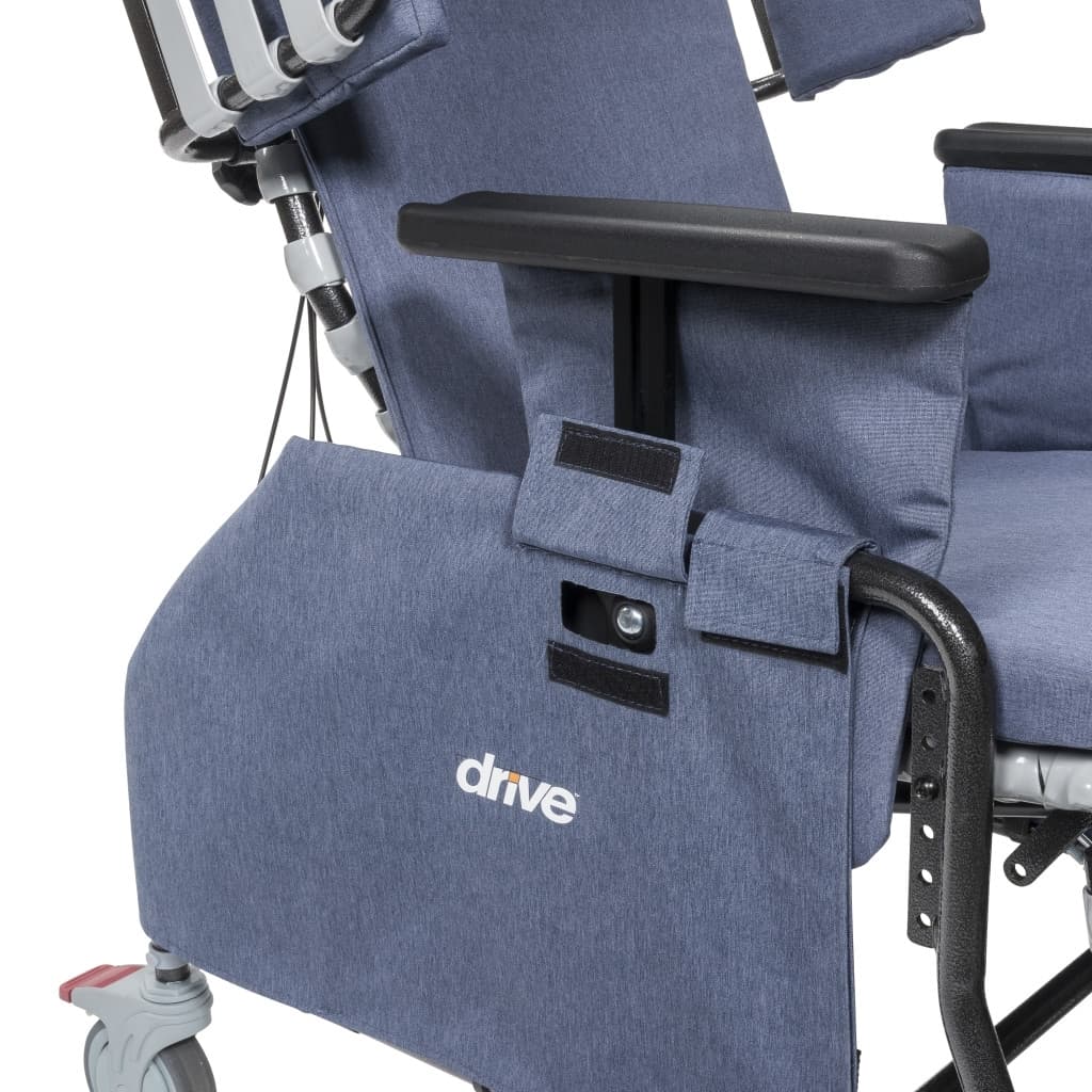 Drive Medical Rose Comfort Max tilt and recline chair with casters - Image 6