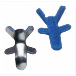ProCare Bendable Prong Closure Left or Right Hand Finger Splint, Small - Package of 12 - Image 1