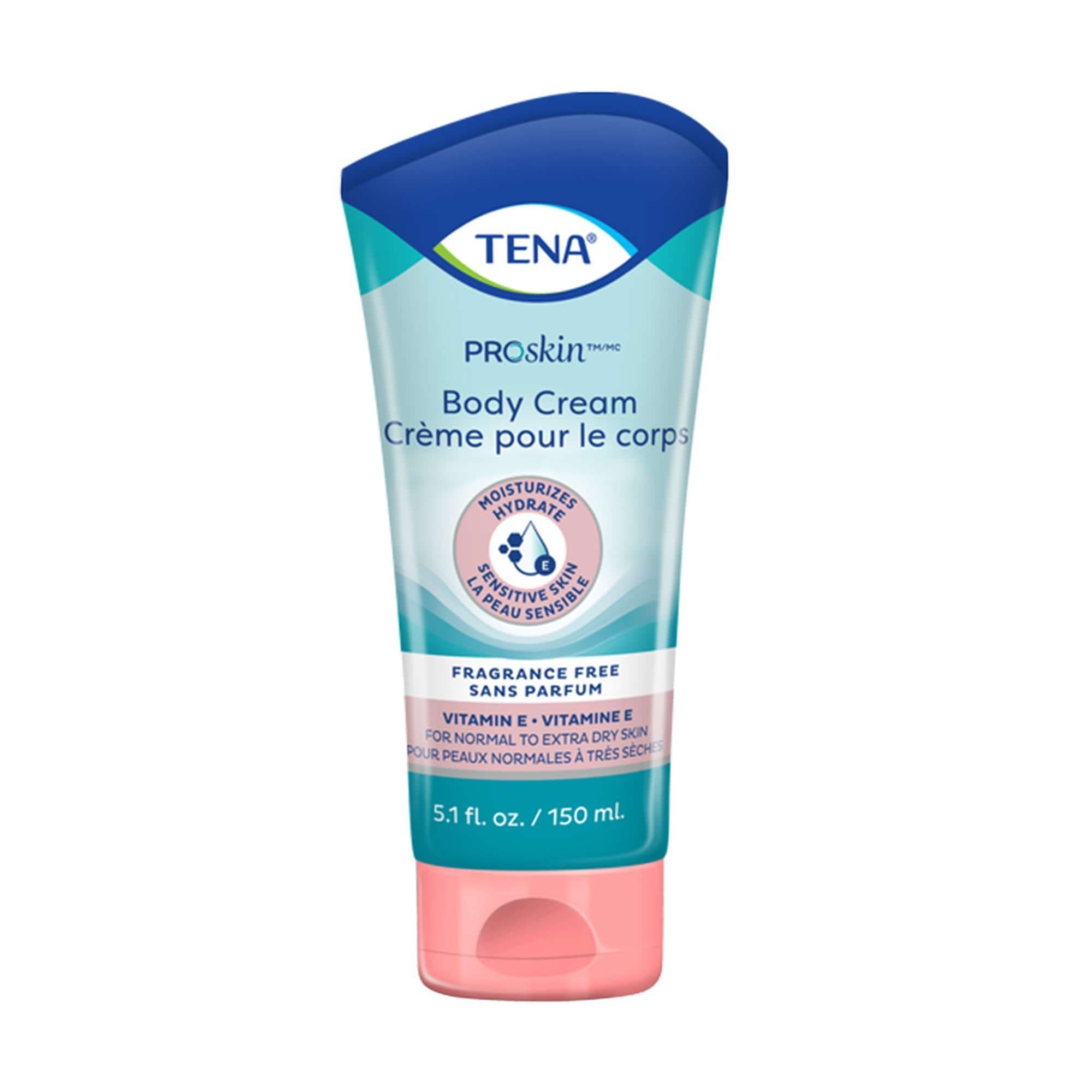 TENA Proskin Hand and Body Moisturizer Cream, 5.1 oz - Case of 6