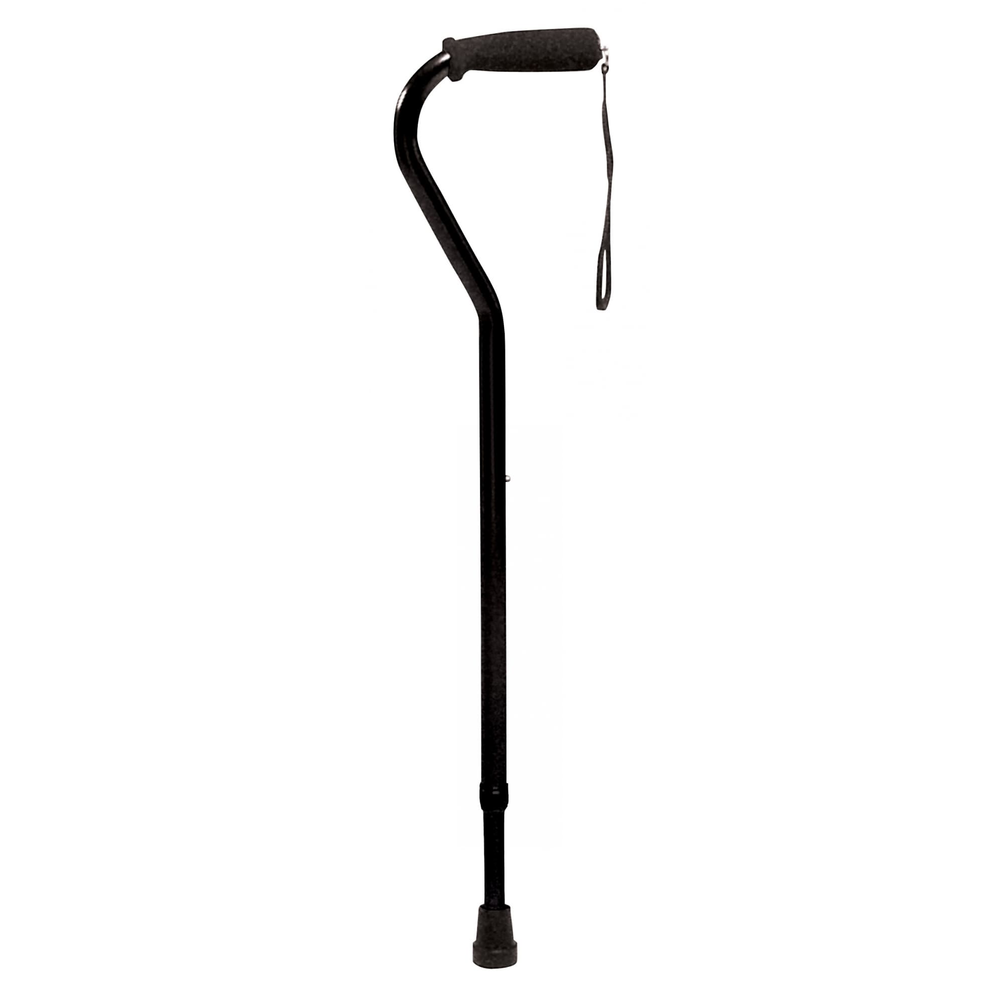 Lumex Aluminum Adjustable Offset Canes, Nitrile Grip - Image 2