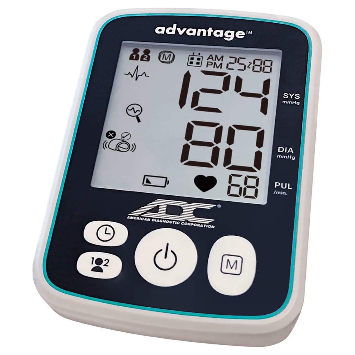 ADC Advantage Digital Upper Arm Adult BP Monitor, Nylon Cuff 22-42 cm - Image 3