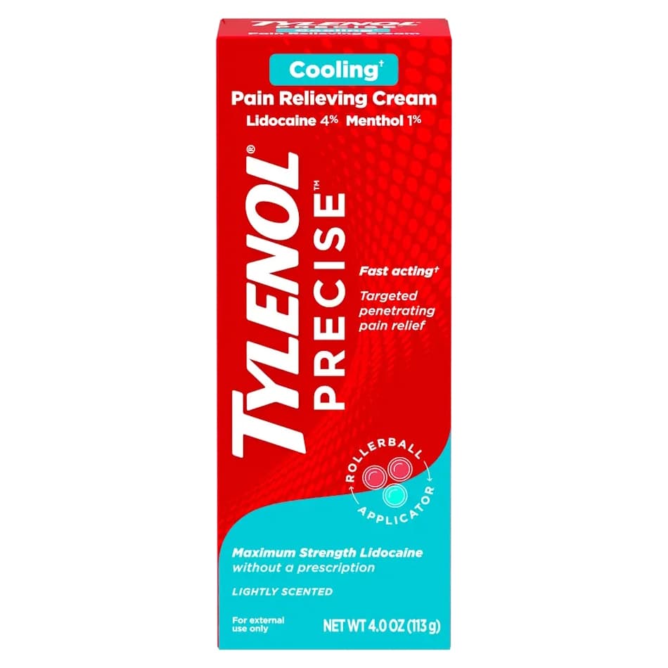 Tylenol Precise Cooling Pain Relieving Cream, 4 oz - Each - Image 1