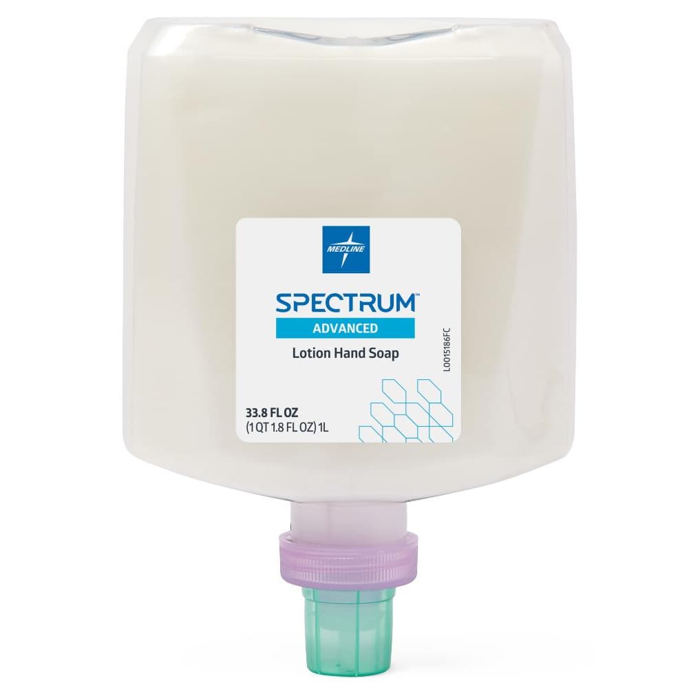 Medline Spectrum Advanced Liquid Hand Soap, Clear Scent - Image 1
