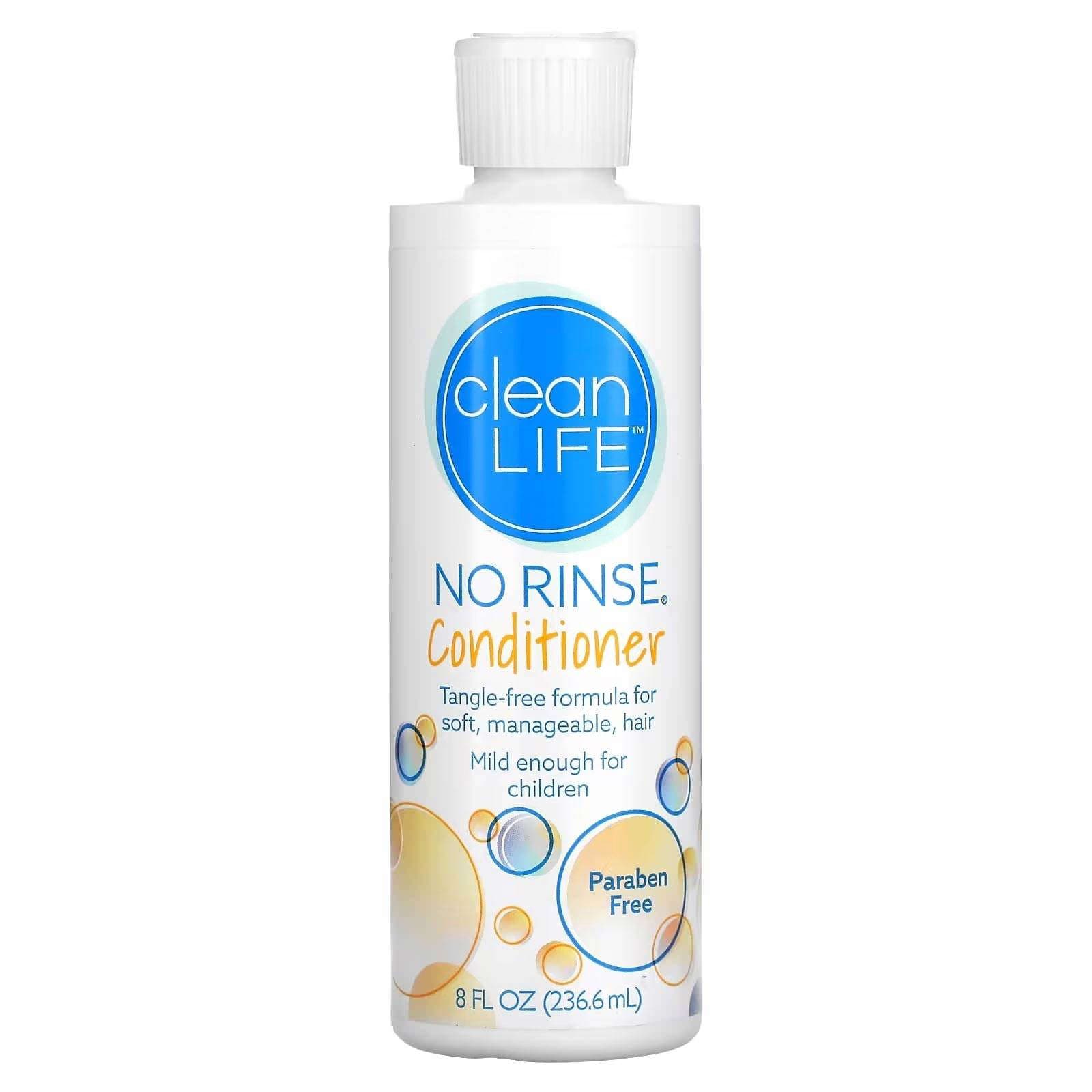 cleanLIFE No Rinse Conditioner, 8 oz - Image 1