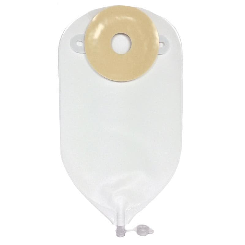 Nu hope Adult precut urinary pouch, Non-Convex Oval D - Box of 10 - Image 1